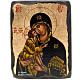 Ikone Gottesmutter von Wladimir 13x10cm s4