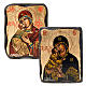 Icona Vergine Vladimir smussata s1