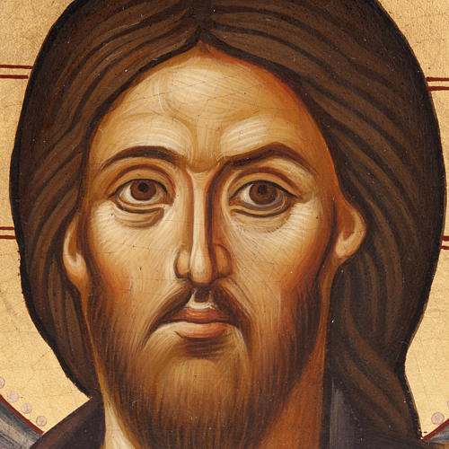 Icona Gesù del Sinai dipinta a mano Grecia 2