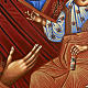 Vreko Fratusa, Greek icon, screenprinted and painted s3