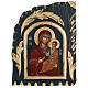 Icône Vierge Vreko Fratusa sérigraphiée et peinte Grèce s1