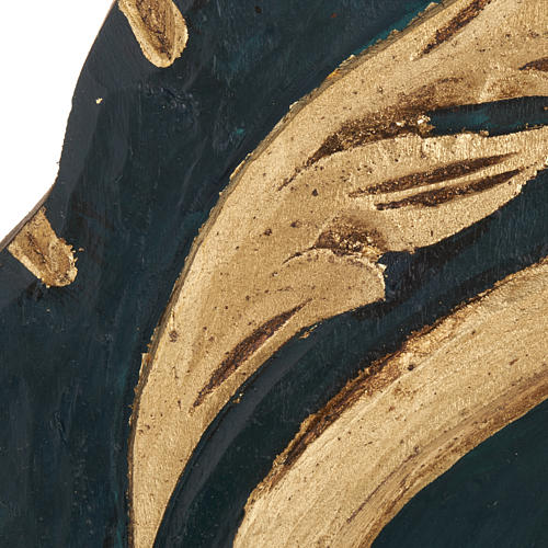 Vreko Fratusa, Greek icon, screenprinted and painted 4