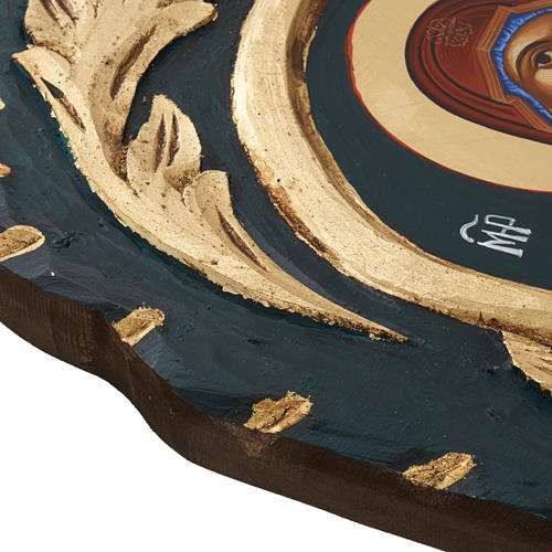 Vreko Fratusa, Greek icon, screenprinted and painted 7