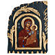 Vreko Fratusa, Greek icon, screenprinted and painted s1
