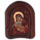 Icono bajorrelieve con Virgen Vladimir 20x15 cm s1