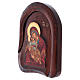 Icono bajorrelieve con Virgen Vladimir 20x15 cm s3