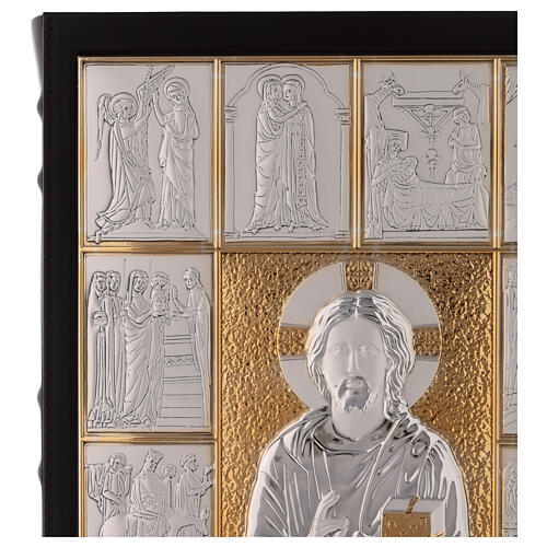Leather slipcase for Lectionary with Christ Pantocrator 4