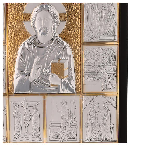 Leather slipcase for Lectionary with Christ Pantocrator 9