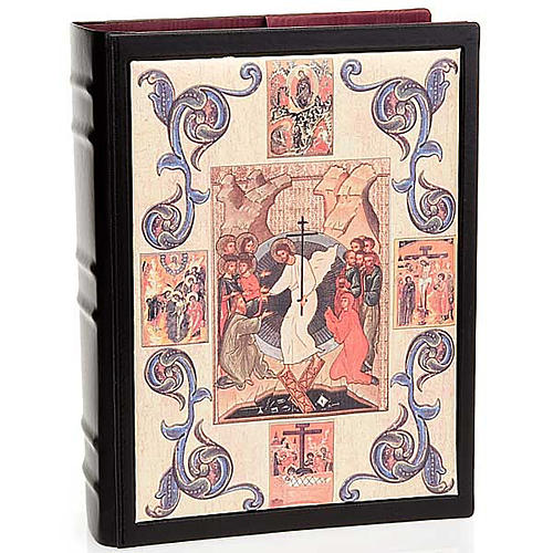 Lectionary Cover in Leather with Resurrection Decoration 1