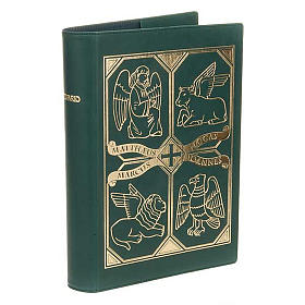 Custodie per lezionari: Coprilezionario verde Evangelisti