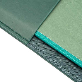 Custodie per lezionari: Coprilezionario verde Evangelisti