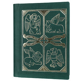 Leather Slipcase for Lectionary with Evangelists Symbols