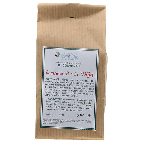 DG4 herbal tea: for stomach acidity 1