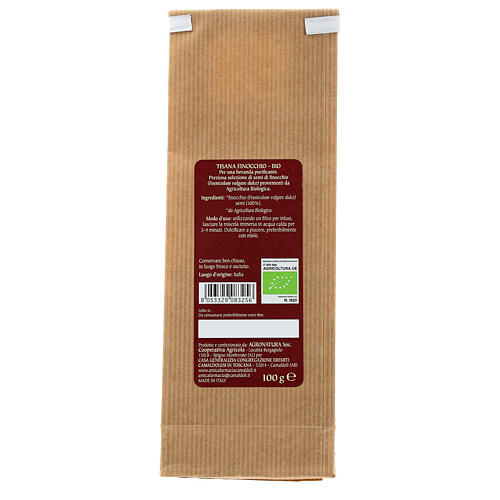 Tisane Fenouil Graines 100 gr Camaldoli 3