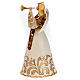 Jim Shore - Ivory and Gold Angel - Engel mit Trompete s3