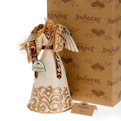 Ivory and Gold Angel - Jim Shore 5