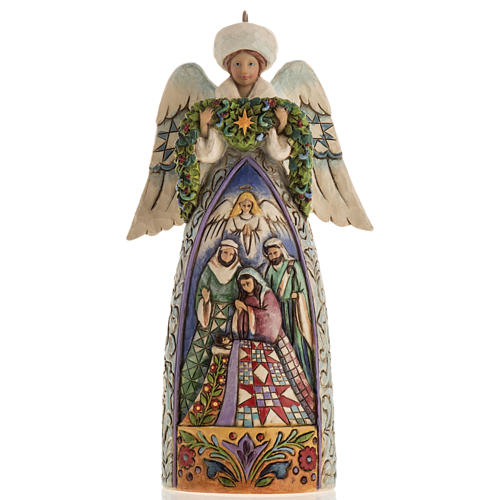 Winter Angel Nativity Hanging ornament by Jim Shore 1