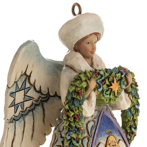 Anioł Bożonarodzeniowy Jim Shore (Winter Angel Nativity) 2