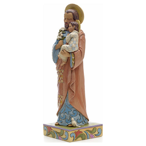 Figurine de St Joseph à l'enfant de Jim Shore 2