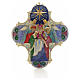 Croix de Noel avec Sainte Famille Jim Shore s1