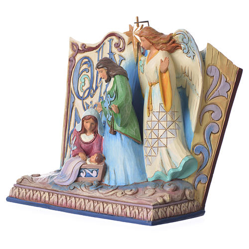 Jim Shore - Song Book Holy Night figurine 2