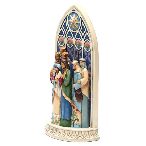 Jim Shore- Holy Family by Catherdal Window (święta Rodzina) 2
