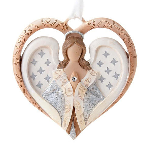 Angel ornament heart shaped Legacy of Love 1