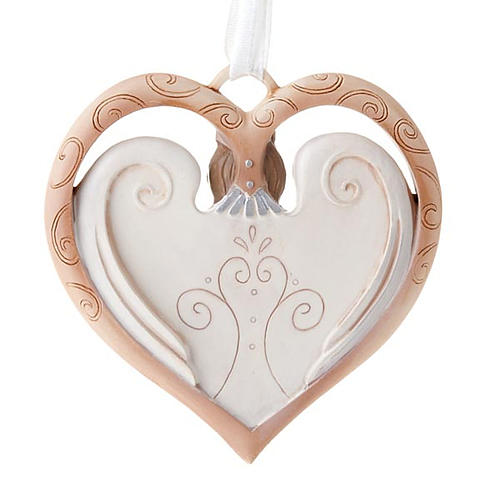 Angel ornament heart shaped Legacy of Love 2