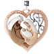 Nativity ornament heart shaped Legacy of Love s1