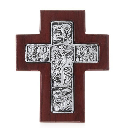 Kreuz aus Holz mit Basis um zu stehen 1