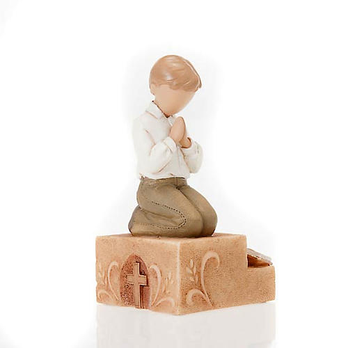 Praying boy figurine Legacy of Love 2
