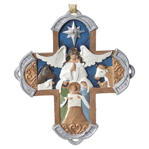 Nativty cross Hanging Ornament, Legacy of Love 1