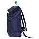 Blue empty backpack of the 2025 Jubilee pilgrim's kit s3