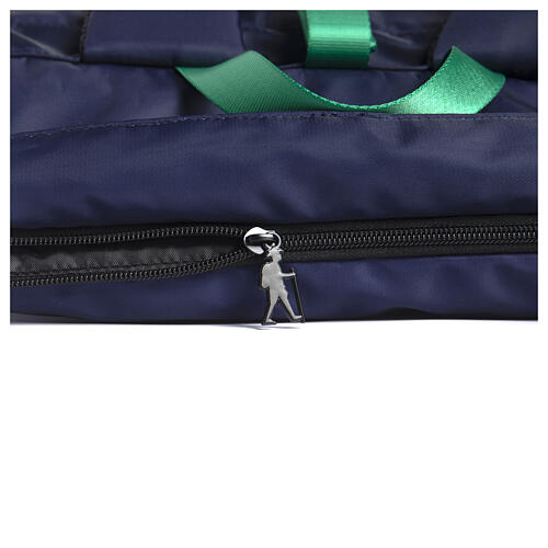 Zaino blu vuoto kit del pellegrino Giubileo 2025 8