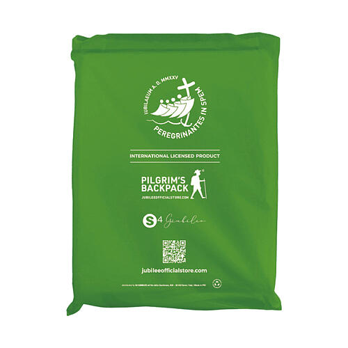 Chubasquero biodegradable kit del peregrino Jubileo 2025 4