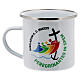 White metallic mug of the 2025 Jubilee pilgrim's kit s3