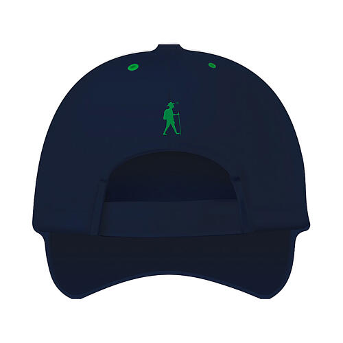 Baseball Cap zum Jubiläum 2025, Blau, mit besticktem Aufnäher, Pilgerausrüstung 2
