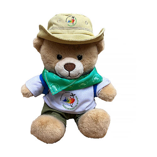 Teddy bear of the 2025 Jubilee, pilgrim's kit, 8 in 1