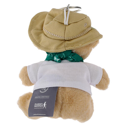 Schlüsselanhänger mit Teddybär-Maskottchen zum Jubiläum 2025, 7 cm, Pilgerausrüstung 4