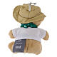 Key ring with 3 in teddy bear, 2025 Jubilee pilgrim's kit s4