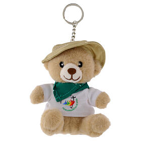 Porte-clé peluche 7 cm Jubilé 2025 kit du pèlerin