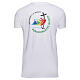 T-shirt biały, kolorowy nadruk Jubileusz 2025, zestaw pielgrzyma s3