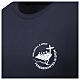 T-Shirt zum Jubiläum 2025, Blau, mit gedrucktem Logo, Pilgerausrüstung s3