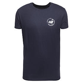 Blue Jubilee 2025 pilgrim kit t-shirt with logo