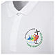 Poloshirt zum Jubiläum 2025, Weiß, Pilgerausrüstung s2