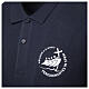 Poloshirt zum Jubiläum 2025, Marineblau, Pilgerausrüstung s2