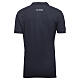 Navy blue polo shirt with printed logo of the 2025 Jubilee, pilgrim's kit s3