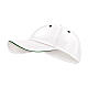 White baseball cap with embroidered patch of the 2025 Jubilee logo, pilgrim's kit s2