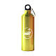 Trinkflasche aus Aluminium zum Jubiläum 2025, gelb, Pilgerausrüstung s1