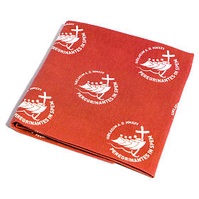 Red bandana for 2025 Jubilee pilgrim's kit